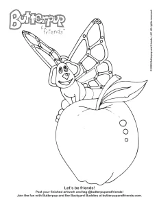 Free Downloadable Coloring Pages for Kids | Butterpup & Friends | Children's Books About Friendship