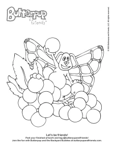 Free Downloadable Coloring Pages for Kids | Butterpup & Friends | Children's Books About Friendship