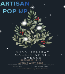 Holiday Artisan Market & Pop Up Shop | The Avenue West Cobb | Butterpup & Friends